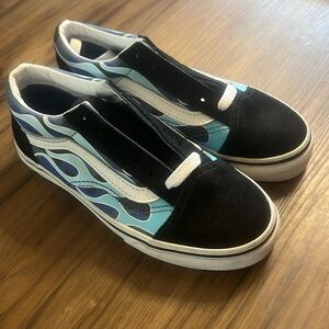 Vans Shoes Old School with Flames